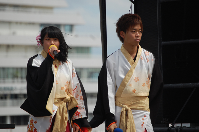 よさこい衣装・祭り衣装　　島根県立大学よさこい橙蘭様 