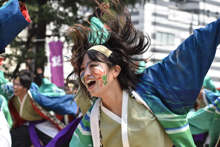 よさこい衣装・祭り衣装　　岡山うらじゃ連旭様 