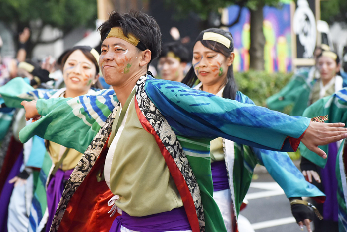 よさこい衣装・祭り衣装　　岡山うらじゃ連旭様 