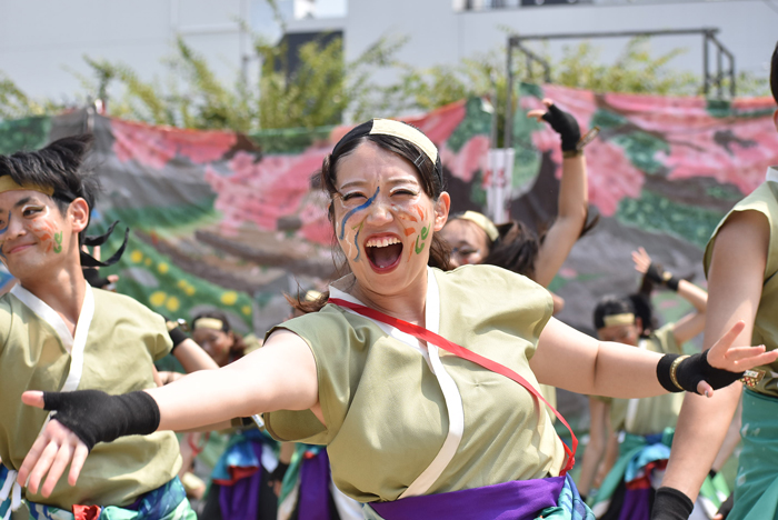 よさこい衣装・祭り衣装　　岡山うらじゃ連旭様 