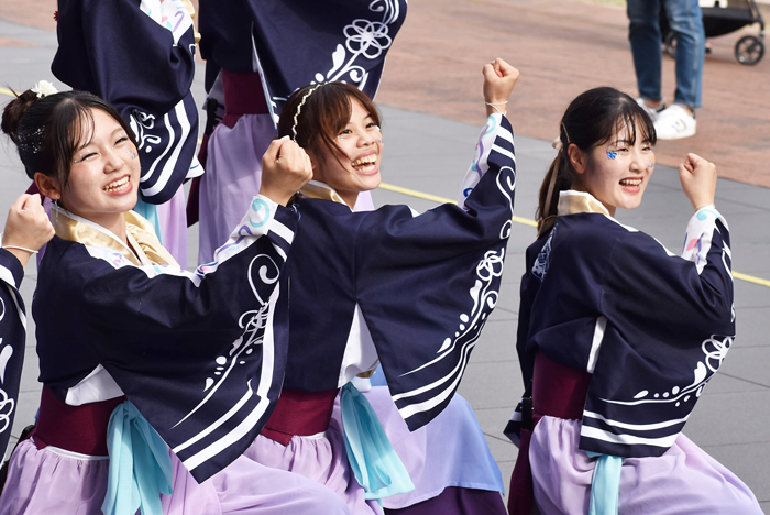 よさこい衣装・祭り衣装　　山口県立大学よさこい部奄美連合萩組様 