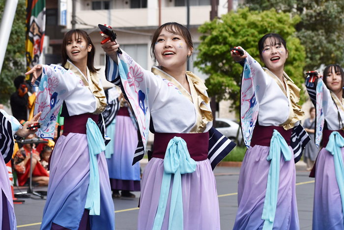よさこい衣装・祭り衣装　　山口県立大学よさこい部奄美連合萩組様 