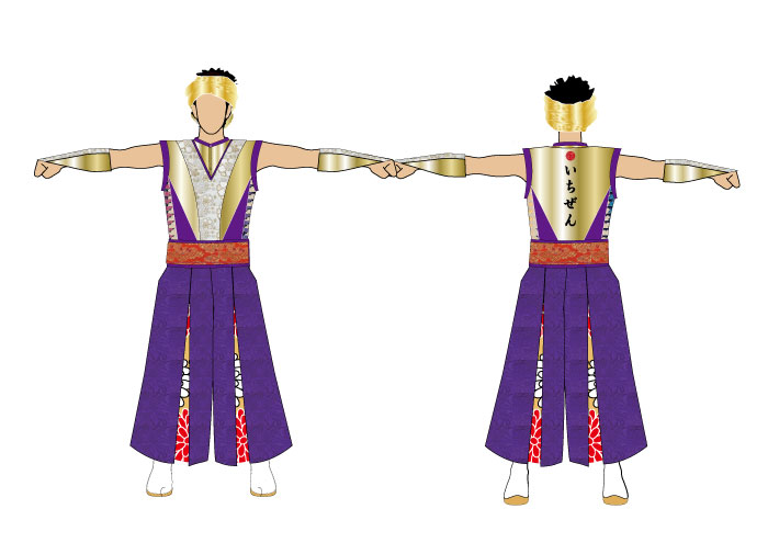 よさこい衣装・祭り衣装　　いちぜん様 