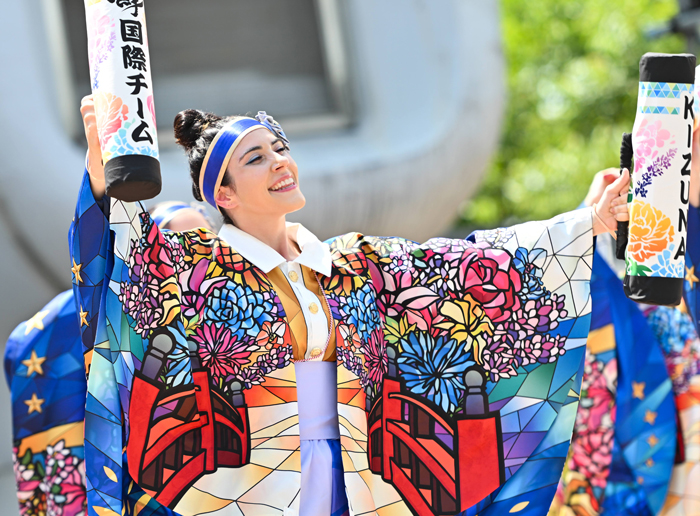 よさこい衣装・祭り衣装　　高知県よさこいアンバサダー絆国際チーム様 