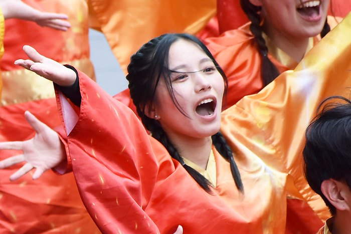 よさこい衣装・祭り衣装　　長崎県立大学リズム戦隊メロディアス様 