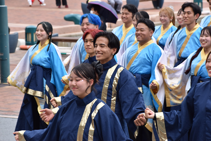 よさこい衣装・祭り衣装　　長崎県立大学リズム戦隊メロディアス様 