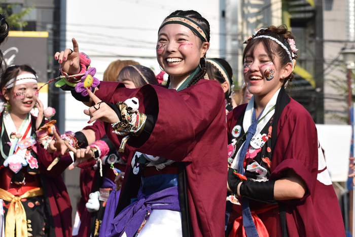 よさこい衣装・祭り衣装　　岡山うらじゃ連楽鬼様 