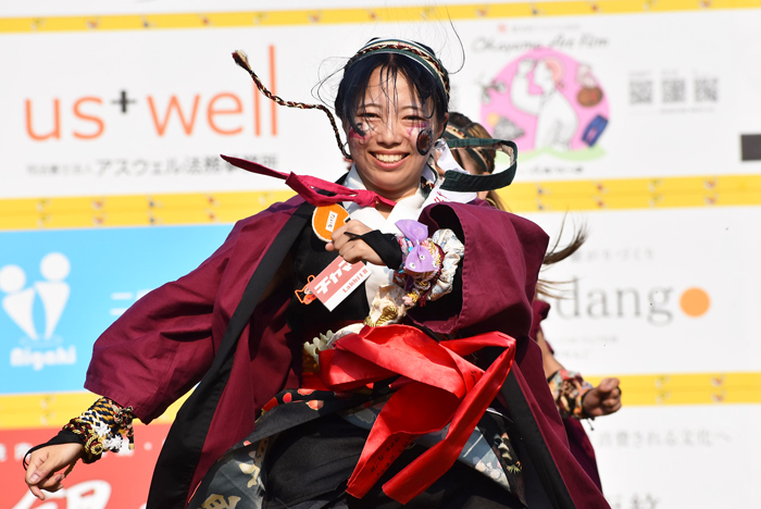 よさこい衣装・祭り衣装　　岡山うらじゃ連楽鬼様 