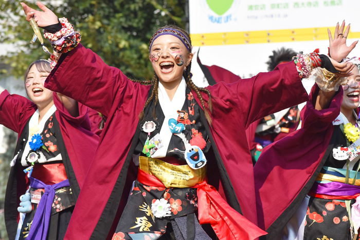 よさこい衣装・祭り衣装　　岡山うらじゃ連楽鬼様 