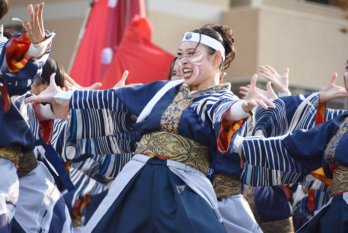 よさこい衣装・祭り衣装　　岡山うらじゃ連蓮雫様 