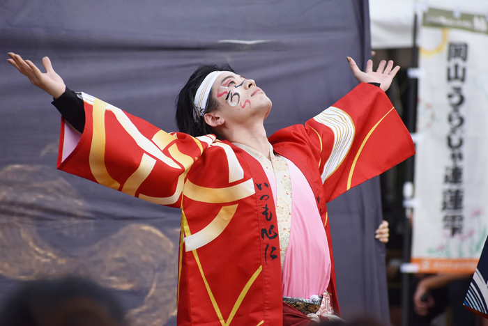 よさこい衣装・祭り衣装　　岡山うらじゃ連蓮雫様 