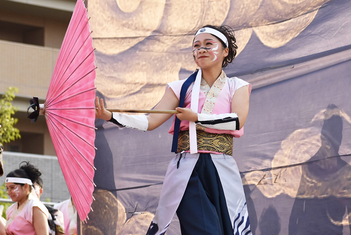 よさこい衣装・祭り衣装　　岡山うらじゃ連蓮雫様 