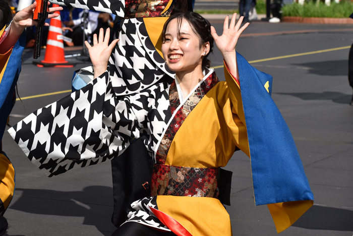 よさこい衣装・祭り衣装　　島根県立大学 よさこい橙蘭様 