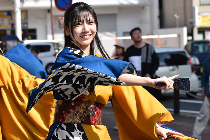 よさこい衣装・祭り衣装　　島根県立大学 よさこい橙蘭様 