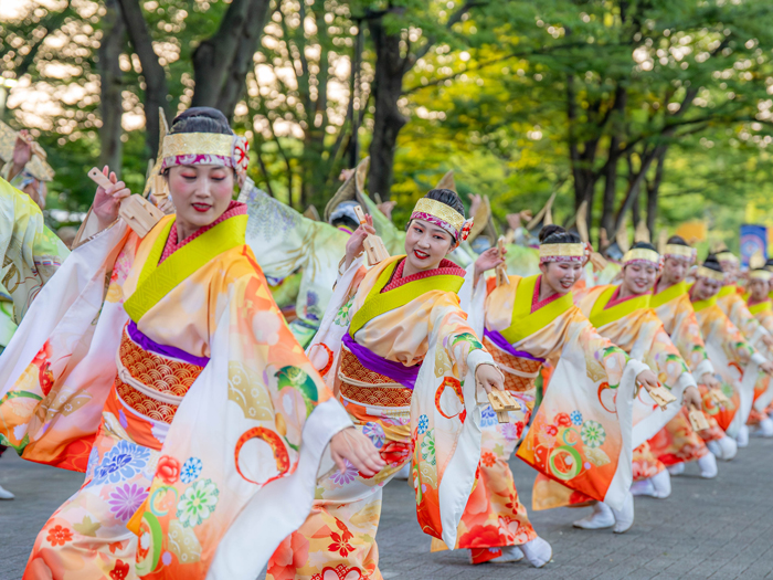 よさこい衣装・祭り衣装　　よんでんグループ様 