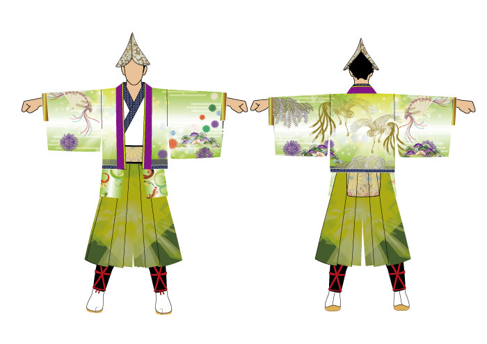 よさこい衣装・祭り衣装　　よんでんグループ様 