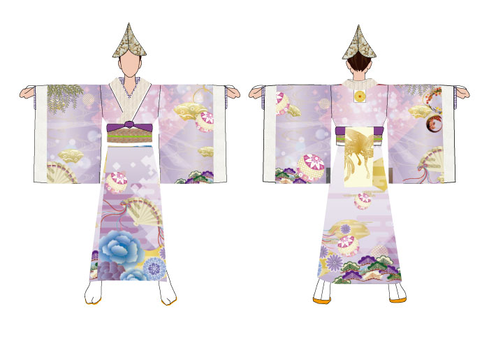 よさこい衣装・祭り衣装　　よんでんグループ様 